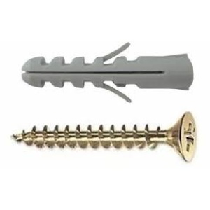 FIJACIONES DE 6 / 8 MM. (TARUGO Y TORNILLO)
