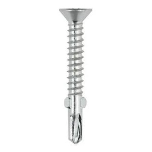 TORNILLO AUTOFRESANTE CON ALETA MECHA DE 8 x 1,1/4¨ / 10 X 2"