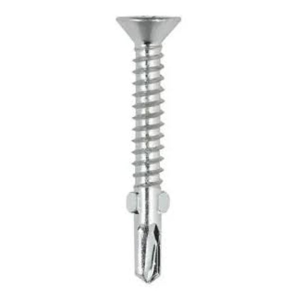 TORNILLO AUTOFRESANTE CON ALETA MECHA DE 8 x 1,1/4¨ / 10 X 2"
